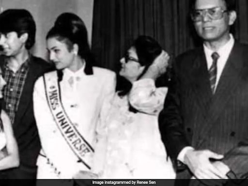 Sushmita Sen, With Miss Universe Sash, In A Throwback Pic Shared By Daughter Renee