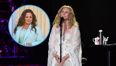 Barbra Streisand Slammed for Asking Melissa McCarthy About Ozempic on Instagram