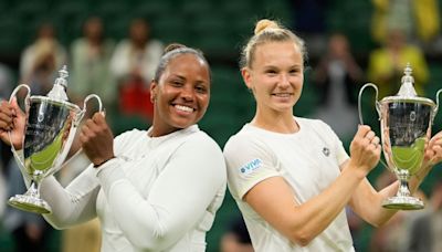 Wimbledon: Katerina Siniakova and Taylor Townsend Clinch Women's Doubles Title - News18