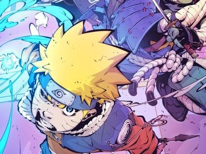 Exclusive: Teenage Mutant Ninja Turtles x Naruto Crossover Comic's Issue #1 Variant Cover Revealed