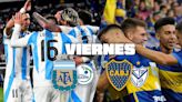 Viernes a puro fútbol: Boca y la Liga Argentina, Selección y Eurocopa