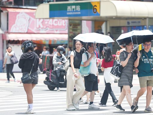 氣候變遷分析 台北盆地蓄熱嚴重和熱島效應 氣溫比南部高