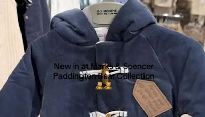 Shoppers swoon over M&S' new Paddington Bear range, with prices from just £6