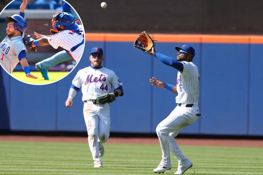 Starling Marte, Omar Narvaez twice save day for Mets in extra innings