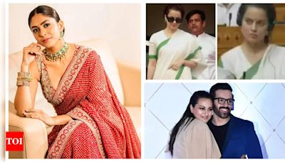 Mrunal Thakur roped in for 'Son of Sardaar 2', Kangana Ranaut's photo from parliament goes viral, Luv Sinha on why he didn't attend Sonakshi Sinha's wedding: TOP 5 entertainment...