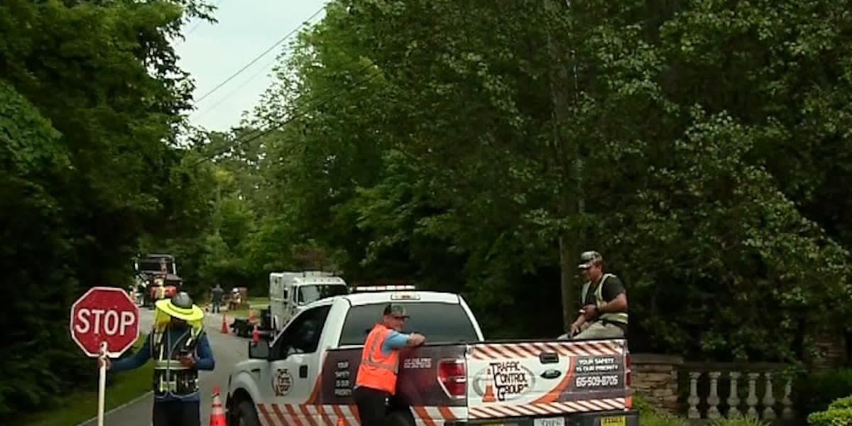 Contractor damages gas line, causes leak in Nashville