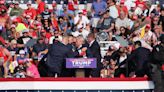 Video captures chaotic moment when Trump reportedly shot on stage at rally