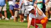 Viktor Hovland leads by a touchdown in pursuit of $18 million payday at Tour Championship