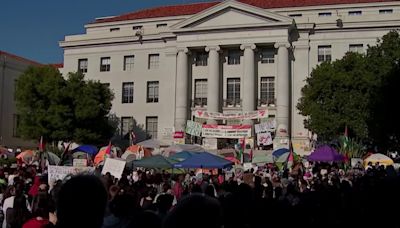 Hundreds at UC Berkeley rally in solidarity with Palestinians following Rafah attacks