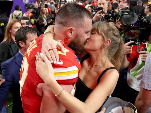 Taylor Swift and Travis Kelce: A timeline honoring the one year anniversary of him tackling her heart