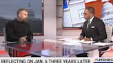 MSNBC’s Jonathan Capehart Cries Thanking Officer Attacked by Jan. 6 Insurrection Mob | Video