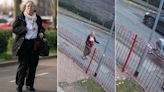 Moment woman swears at cyclist, 77, who veered into road and was killed by car