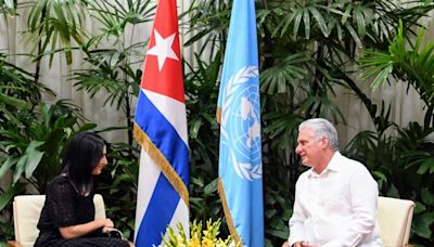 Reconoce Díaz-Canel apoyo del PNUD a Cuba - Noticias Prensa Latina
