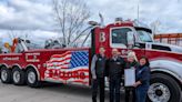 Rep. Jaime Greene recognizes Joe Ballor Towing Inc.’s 85th year in business