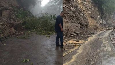 Muere abuelito tras derrumbe de un inmueble en Hidalgo