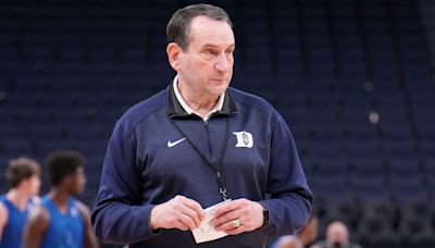 Duke men's basketball coach Mike Krzyzewski had total compensation of $9 million in year he retired