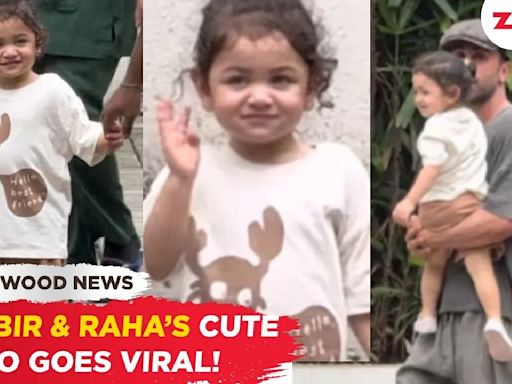 Watch Raha Kapoor Take Her First Steps While Eagerly Waiting For Dad Ranbir Kapoor