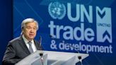 UN chief says global tensions threaten international trade
