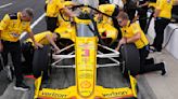 Team Penske’s Scott McLaughlin wins the Indianapolis 500 pole