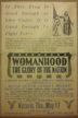 Womanhood, the Glory of the Nation