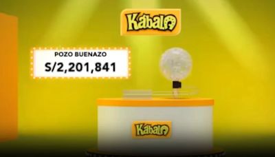 Kábala: jugada ganadora y números de la suerte del último sorteo del jueves 25 de julio del 2024