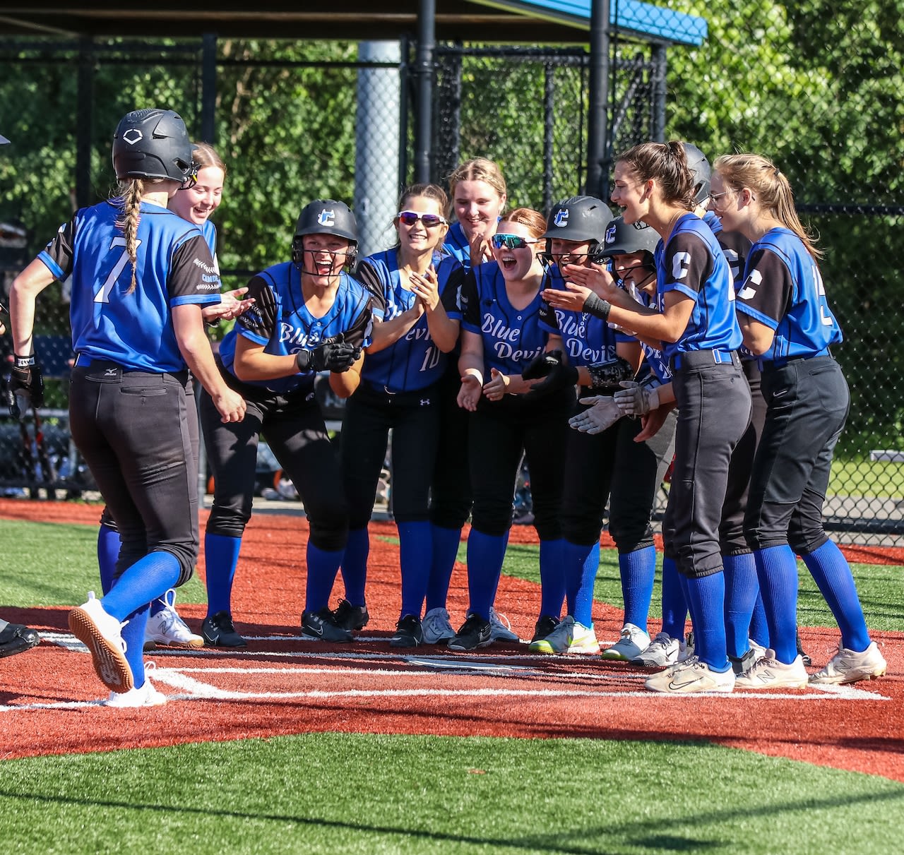 Big 1st inning propels Camden softball to victory over Franklin Academy in Class A sub-regionals