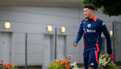 Manchester United make Jadon Sancho U-turn after talks with Erik ten Hag