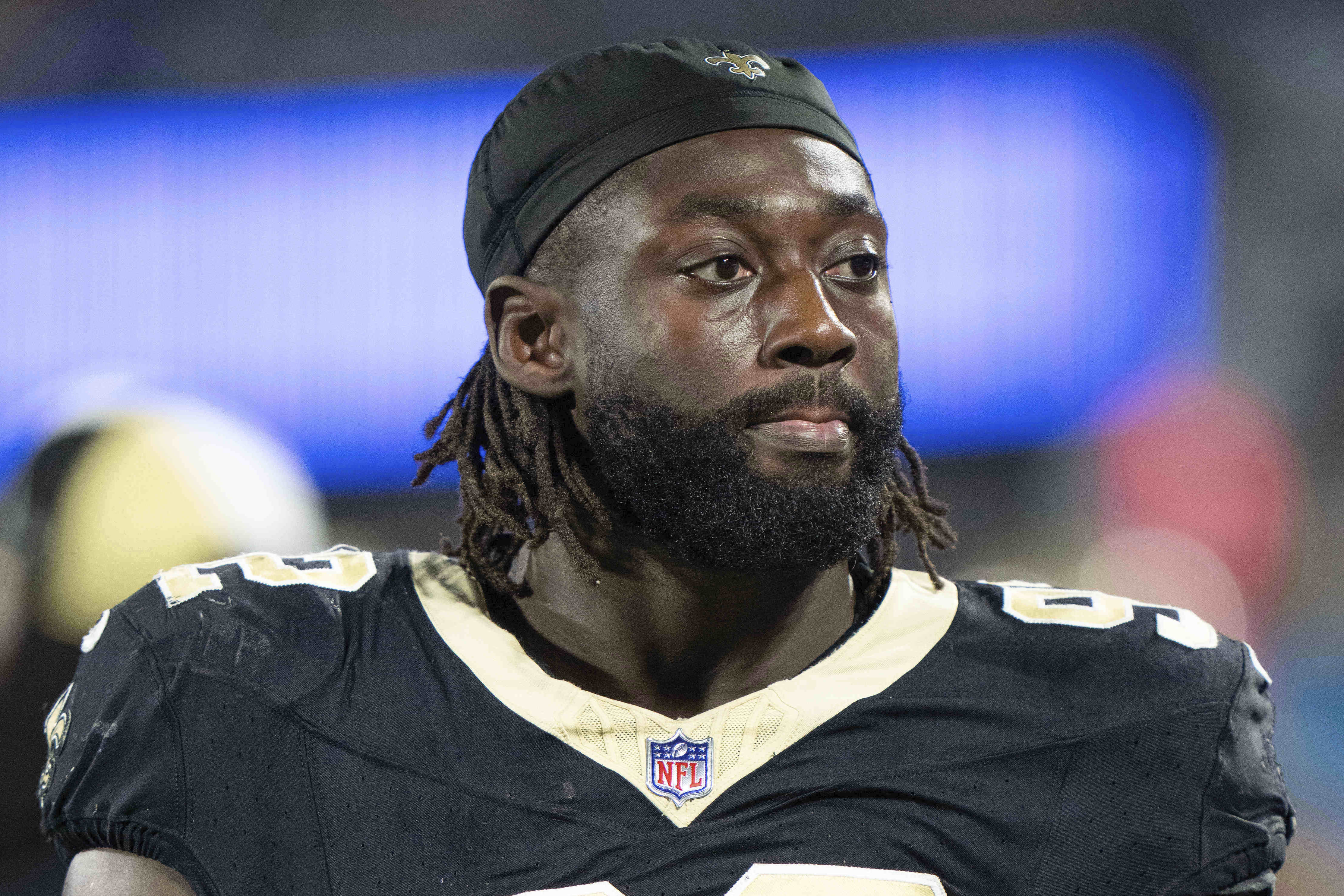 Saints defensive end Tanoh Kpassagnon sidelined by an Achilles tendon tear