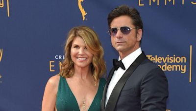 Lori Loughlin Denies John Stamos' 'Crazy Story' That They Once 'Made Out' on a Roller Coaster