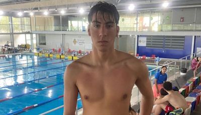 Gael Poveda, nadador del C.E.E, se carga de medallas en los pasados campeonatos autonómicos de Castellón