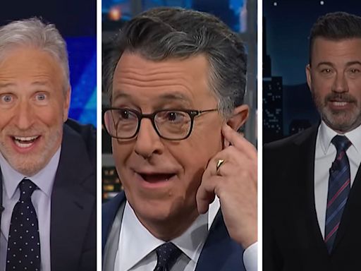 Late-Night Hosts React To Harris-Trump Debate: 'What the F--k Just Happened?'