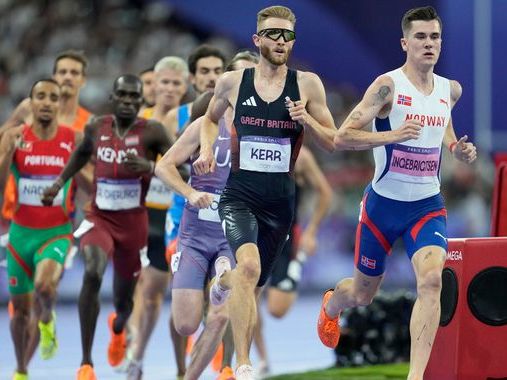 Josh Kerr beats fierce rival Jakob Ingebrigtsen but misses out on 1500m Olympic gold to shock winner