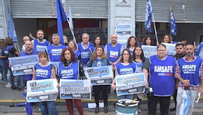 Los docentes de Amsafe y Sadop se adhieren al paro nacional de Ctera y este jueves no habrá clases en Santa Fe