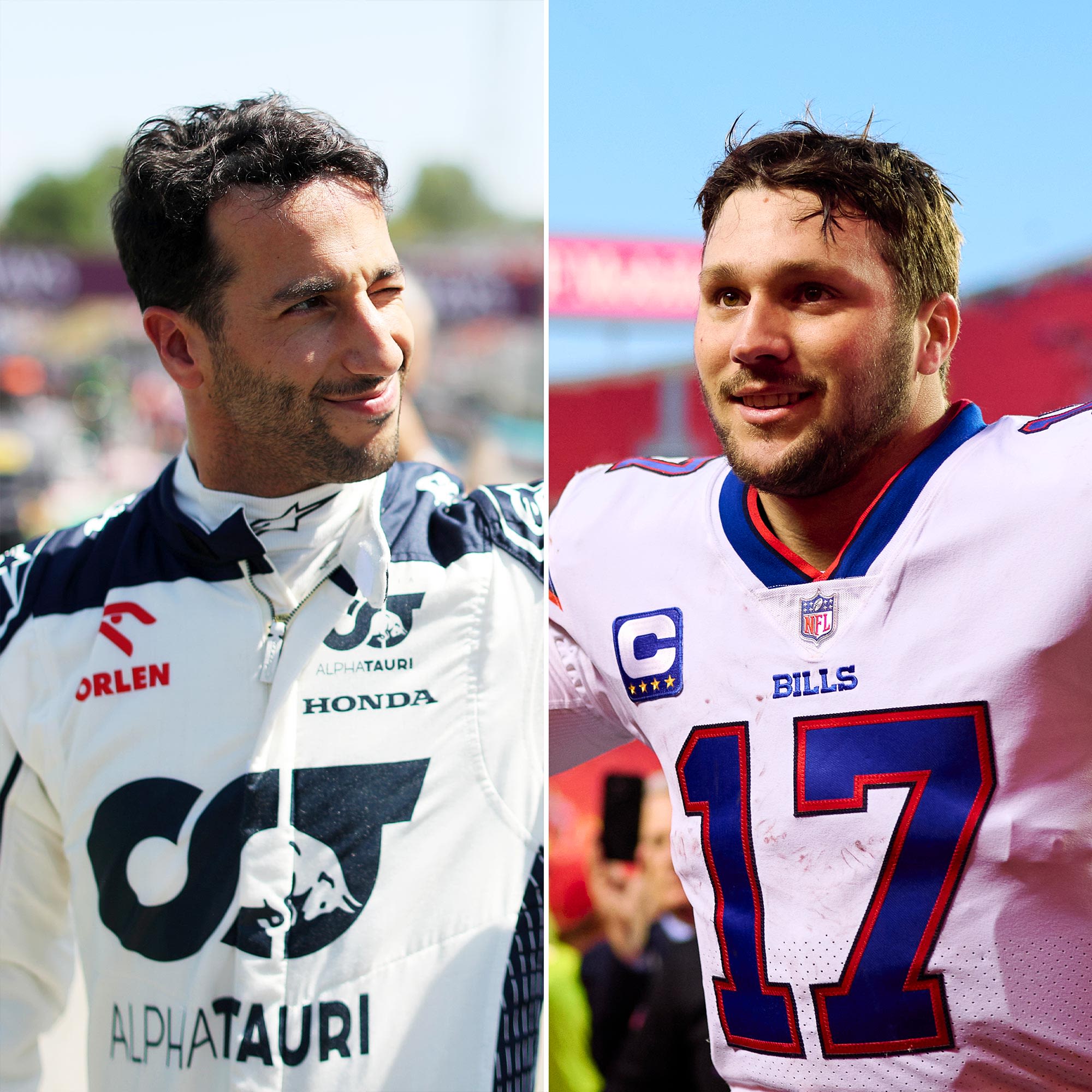 Formula 1 Star Daniel Ricciardo and Bills QB Josh Allen Gush About Origins of Their ‘Bromance’