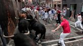Cuarto encierro de San Fermín, en directo | Los toros de Fuerte Ymbro completan un encierro muy rápido y limpio