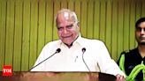 Punjab Governor Purohit Highlights Opportunities in Farewell Speech | Chandigarh News - Times of India