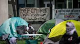 Pro-Palestinian encampment set up at UBC's Point Grey campus