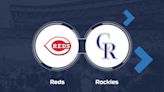 Reds vs. Rockies Prediction & Game Info - June 4