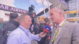 F1 presenter Martin Brundle gives cold shoulder to new cabinet minister ahead of British Grand Prix