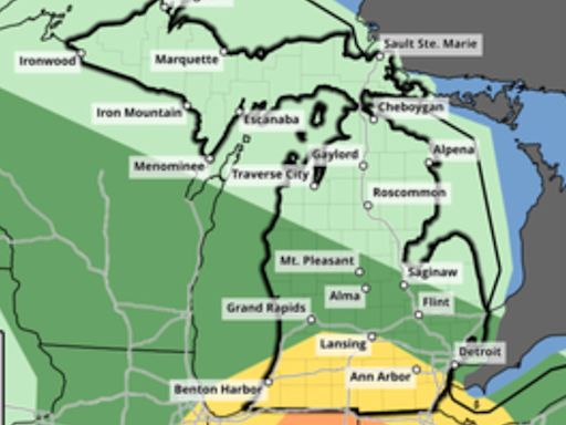 Tornado, severe storm risk kept steady at meaningful level for southern half of Michigan