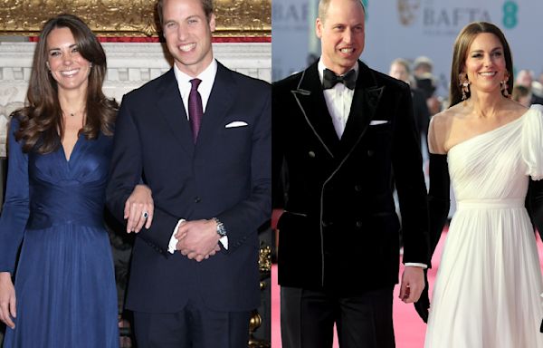 How Kate Middleton Prince William Changed Over the Years: PHOTOS