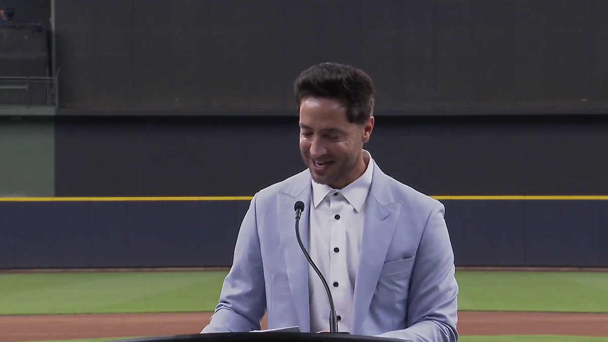 Ryan Braun inducted into Brewers Walk of Fame