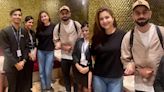 Virat Kohli and Anushka Sharma click pics with Mumbai airport staff before leaving for T20 World Cup; see viral pics