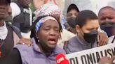 Kenya protests: Obama's half-sister hit with tear gas during live interview