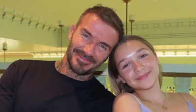 Harper Beckham's dinner table habit during family lunch divides fans