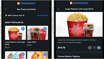 Fandango Will Now Let You Pre-Order Concessions When You Buy Movie Tickets