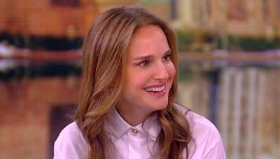 Natalie Portman tells 'The View' how she explained "the patriarchy" to her 7-year-old daughter