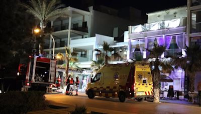 Cinco de los heridos en el derrumbe de Playa de Palma reciben el alta y otros diez permanecen ingresados