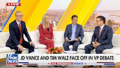 ‘Fox & Friends’ Flabbergasted by Poll Showing Vance and Walz Tied