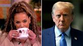 'The View' star Sunny Hostin came face to face with Trump in courtroom